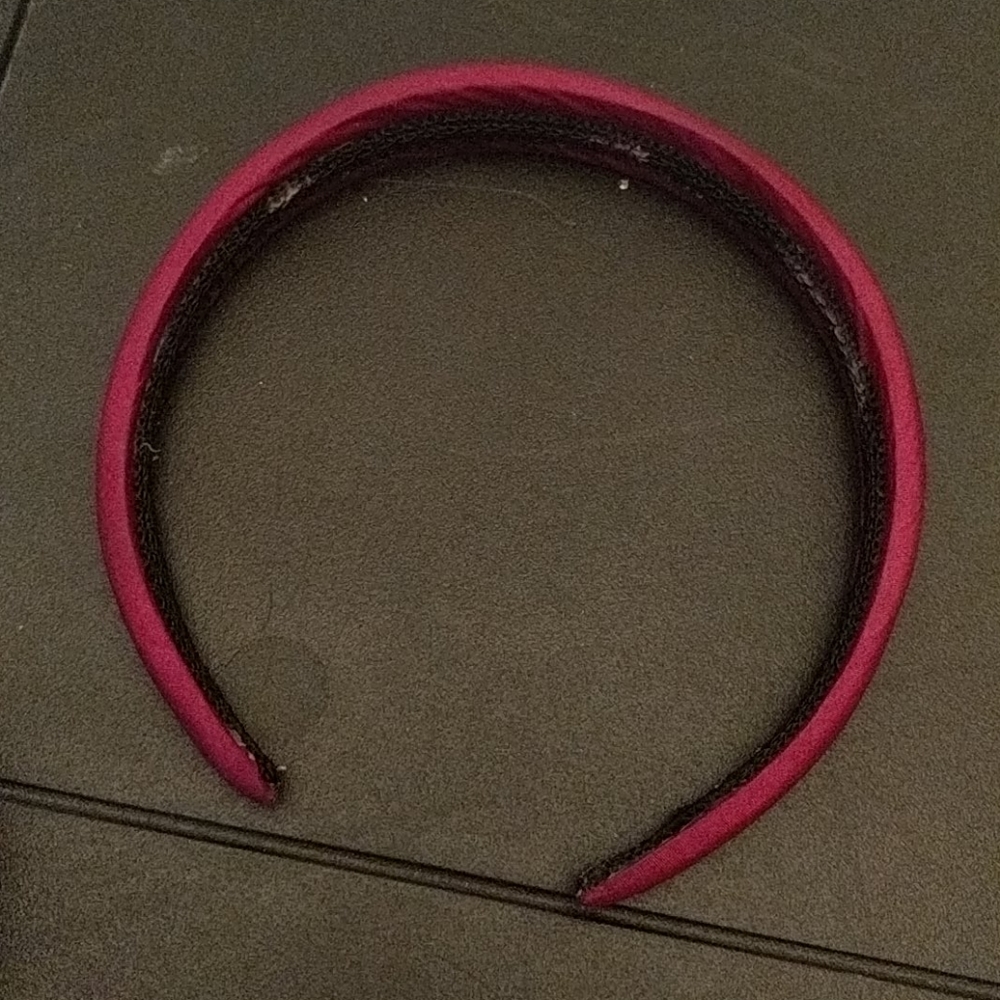 Maroon and black kids headbands